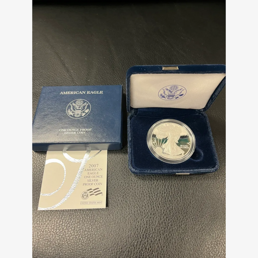 2007 Silver Eagle Proof