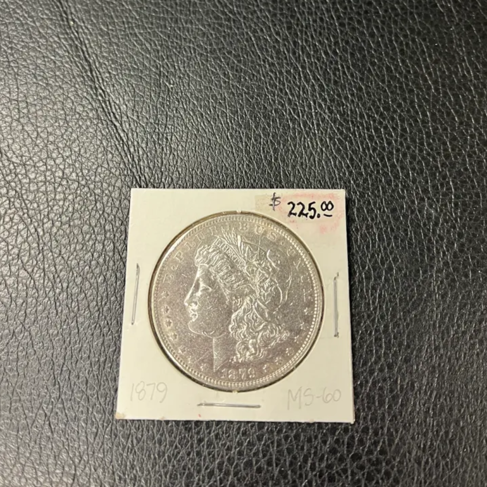 1879 Morgan Silver Dollar MS60