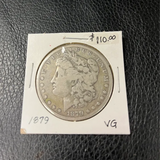 1879 Morgan Silver Dollar VG