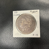 1879-S Morgan Silver Dollar 3rd Reverse F15