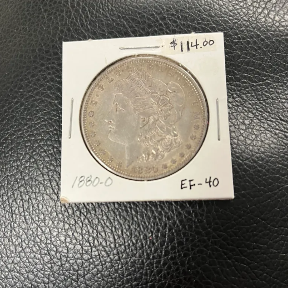 1880-O Morgan Silver Dollar EF40