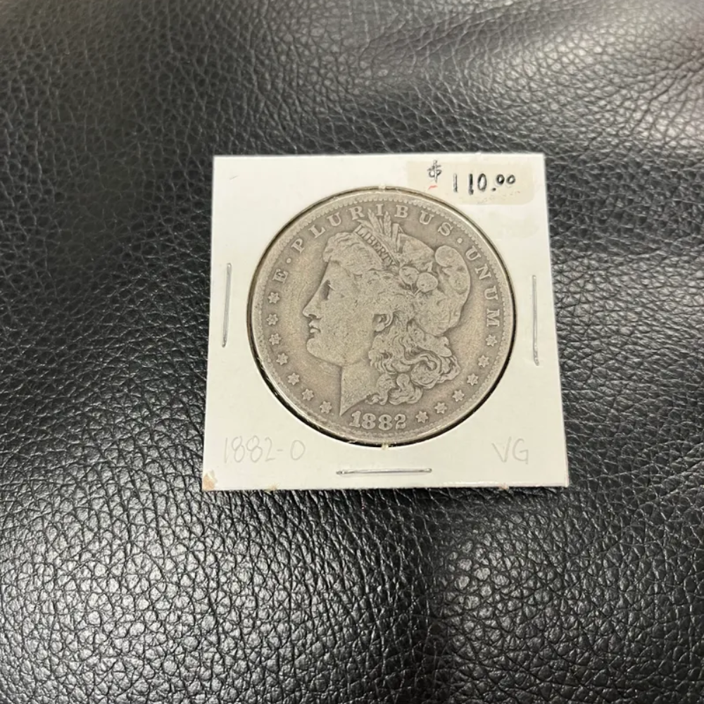 1882-O Morgan Silver Dollar VG