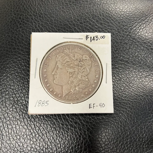 1885-O Morgan Silver Dollar VG