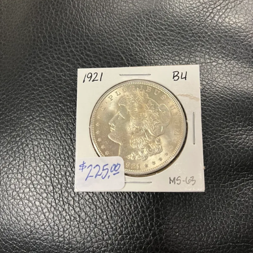 1921 Morgan Silver Dollar MS63