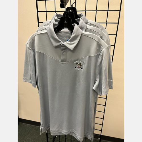 Men's Columbia The Turn Polo Grey M