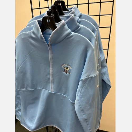 Womens Go For It Pullover M Ligbht Blue