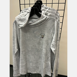 Womens Sunday Ball Hoodie L Grey