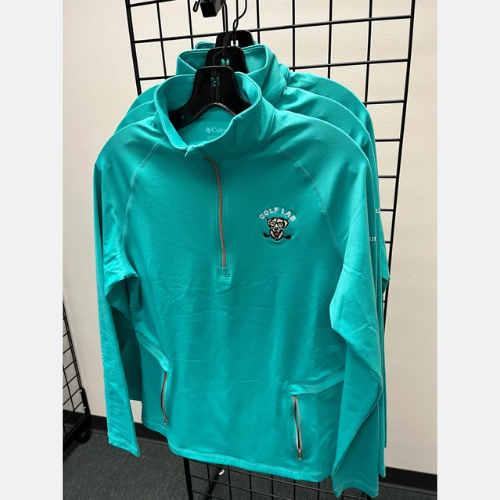 Womens Outward 9 1/4 Zip XL Green